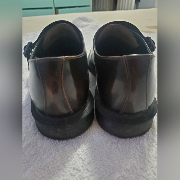 Dr. Marten Pandoras Double Monk Strap Shoes Brown Women's 6US - Picture 11 of 11